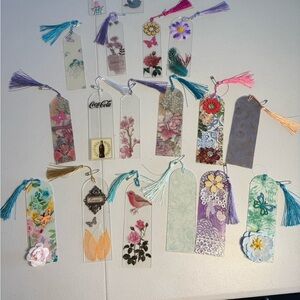 Floral and Nature-Themed Bookmark s